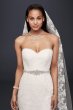 Sweetheart Trumpet Wedding Dress with Beaded Sash Collection V3680
