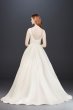 Satin Cummerbund Ball Gown Wedding Dress Collection V3848