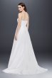 Chiffon A-line Wedding Dress with Side Draping Collection V9409