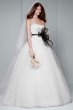 Draped Taffeta Wedding Dress VW351007