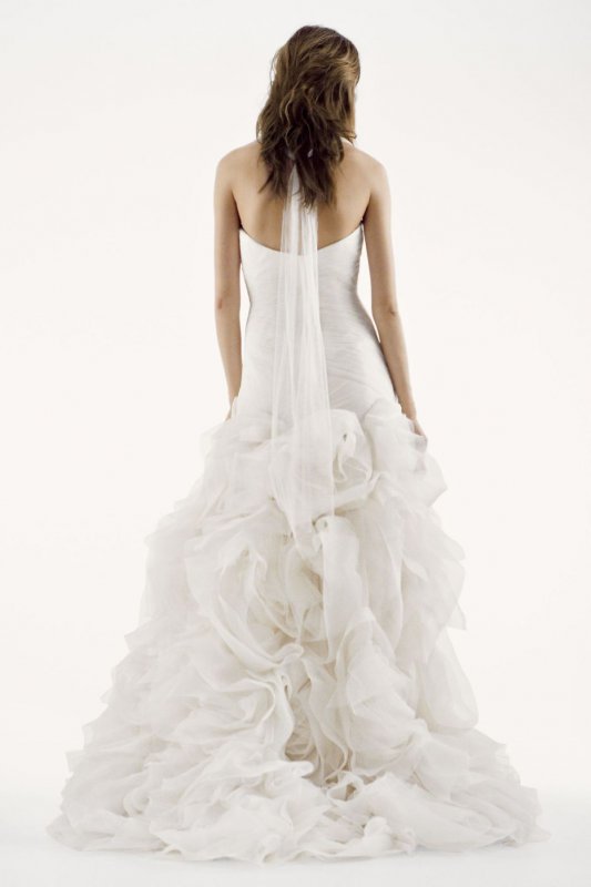 Organza and Satin Wedding Dress VW351172