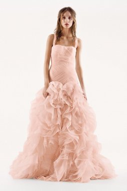 Organza and Satin Wedding Dress VW351172