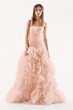 Organza and Satin Wedding Dress VW351172