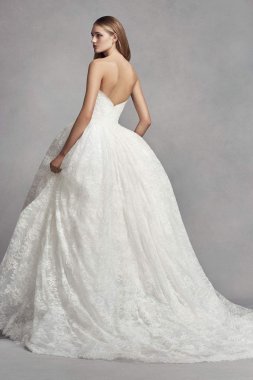 Corded Lace Wedding Dress VW351372