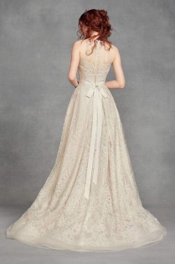 Macrame Lace Wedding Dress VW351400