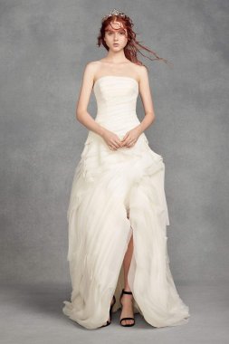 Organza High-Low Wedding Dress VW351422