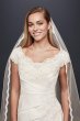 Appliqued Gathered Satin A-Line Wedding Dress Collection WG3713