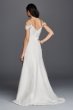 Tulle A-line Wedding Dress with Swag Sleeves WG3779