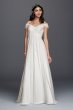 Tulle A-line Wedding Dress with Swag Sleeves WG3779