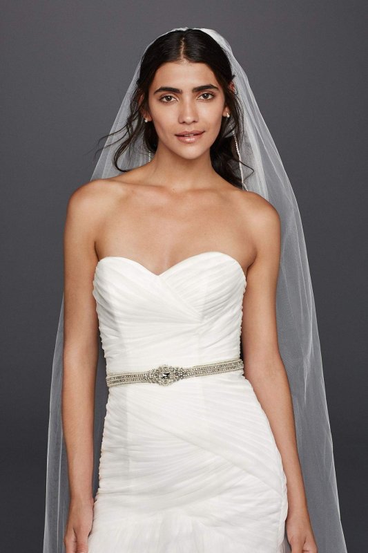 Strapless Ruched Mermaid Tulle Wedding Dress Collection WG3791