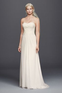 Chiffon Lace Sweetheart Wedding Dress Collection WG3793
