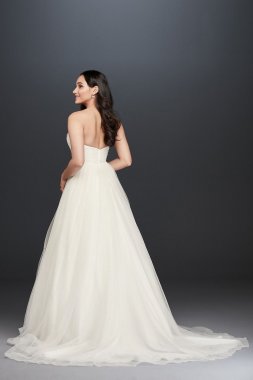 Strapless Sweetheart Tulle Wedding Dress Collection WG3802