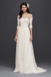 Wedding Dress with Lace Sleeves WG3817