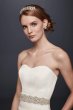 Satin Sweetheart Ball Gown with Button Back Collection WG3828