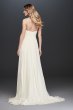 Ruched Bodice Chiffon A-Line Wedding Dress Collection WG3856