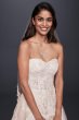 Sheer Lace and Tulle Ball Gown Wedding Dress Collection WG3861