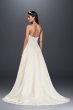 Embroidered Satin Split Ball Gown Wedding Dress Collection WG3863