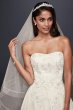Embroidered Satin Split Ball Gown Wedding Dress Collection WG3863