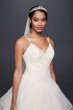 Embroidered Lace and Tiered Tulle Wedding Dress Collection WG3864
