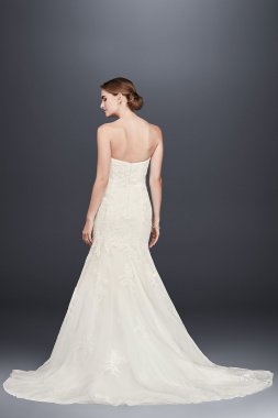 Beaded Lace Mermaid Wedding Dress with Tulle Skirt Collection WG3869
