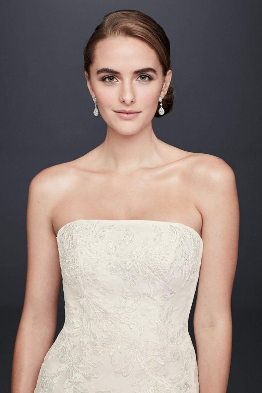 Beaded Lace Mermaid Wedding Dress with Tulle Skirt Collection WG3869