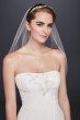 Draped Chiffon Sheath Wedding Dress with Beading Collection WG3872