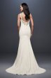 Crepe Mermaid Wedding Dress with Metallic Embroide Collection WG3875