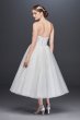 Lace Appliqued Tulle Tea-Length Wedding Dress Collection WG3876