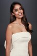 Faille Mermaid Wedding Dress with Bow Back Collection WG3878