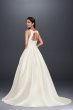 High-Neck Mikado Ball Gown Wedding Dress Collection WG3879
