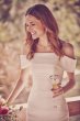 Off-the-Shoulder Mikado Trumpet Wedding Dress Collection WG3880