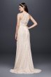 Eyelash Lace Halter Sheath Wedding Dress WG3884