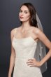 Burnout Floral Organza A-Line Wedding Dress WG3887