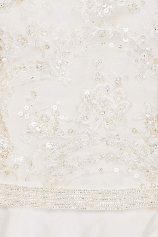 Satin Cap Sleeve Ball Gown Wedding Dress Collection WG3900