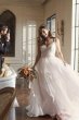 Garza Ball Gown Wedding Dress with Double Straps Collection WG3903