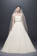Short Sleeve Tulle Ball Gown with Removable Topper Collection WG3912