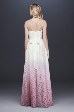 Ombre Lace A-line Wedding Dress WG3926