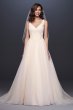 Appliqued Glitter Tulle A-Line Wedding Dress Collection WG3930