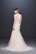 High Neck Beaded Lace Mermaid Wedding Dress WG3941