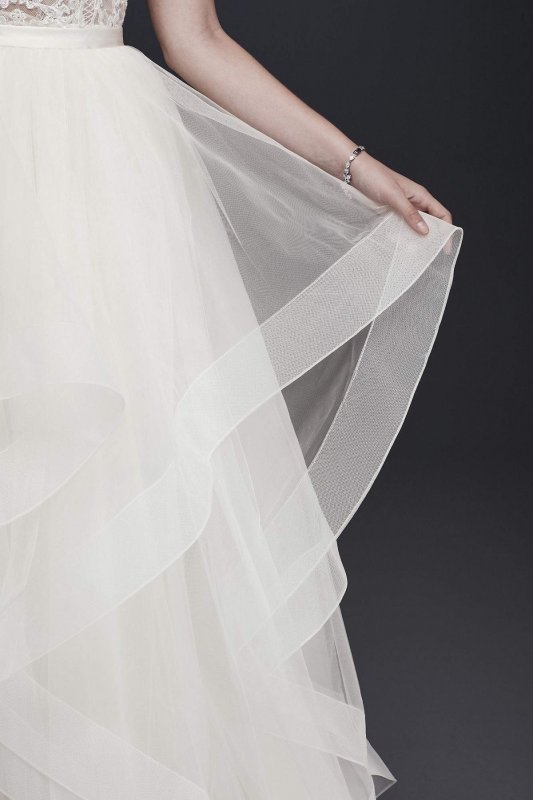 Tiered Tulle Ball Gown Wedding Skirt Collection WG3946