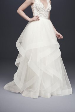 Tiered Tulle Ball Gown Wedding Skirt Collection WG3946