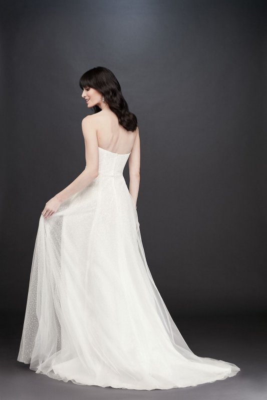 Gradient Glitter Tulle Wedding Dress Collection WG3961