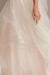 Glitter Floral and Tulle Layered Wedding Dress Collection WG3975