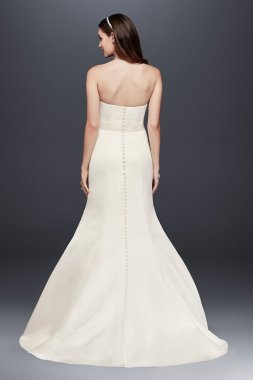 Strapless Trumpet Wedding Dress with Ribbon Waist Collection WG9871