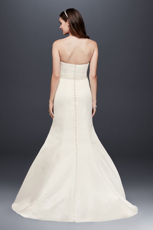 Strapless Trumpet Wedding Dress with Ribbon Waist Collection WG9871