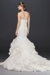 Long Scroll Lace Trumpet Wedding Dress XTCWG769
