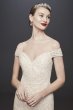 Beaded Lace Off-the-Shoulder Mermaid Wedding Dress XTCWG808