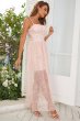 Sheath Spaghetti Straps Light Blush Party Dress E202283795