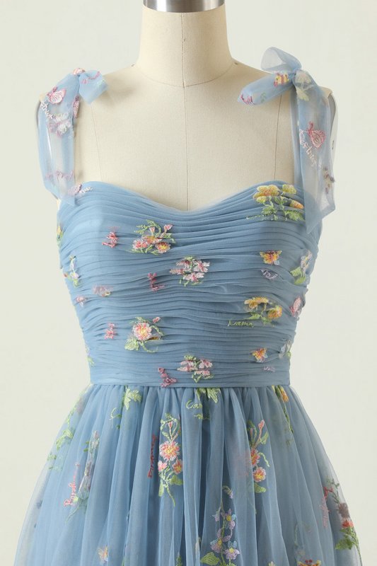 Green Embroidery Long Prom Dress E202283793