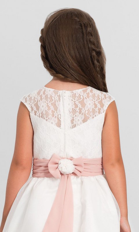 Bella Chiffon Flower-Girl Dress BJ-F5716